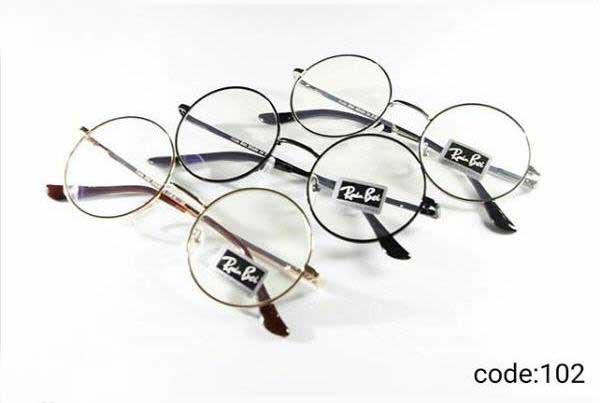عینک شیشه گرد شفاف- عینک طبی هری پاتری